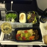 KLMオランダ航空機内食 シャンパン・デライト