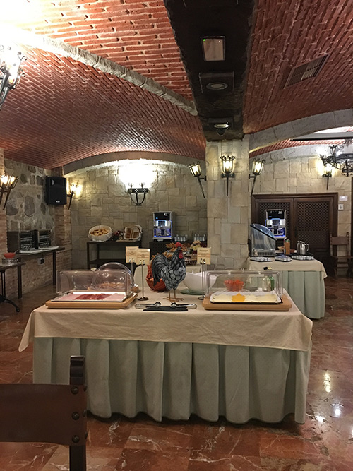 Hotel Alfonso VI - 朝食
