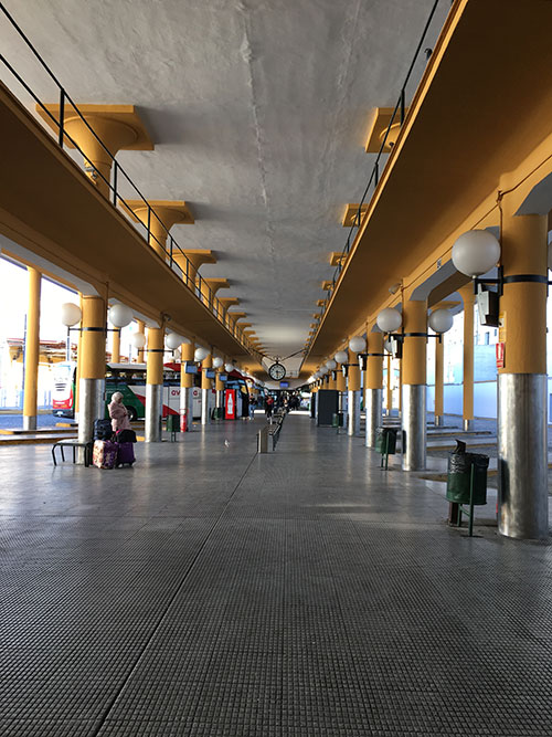 Sevilliaのバスターミナル