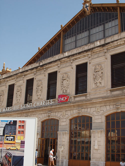 マルセイユ　サン・シャルル駅