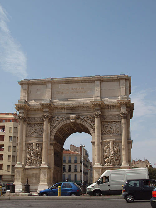 マルセイユの凱旋門