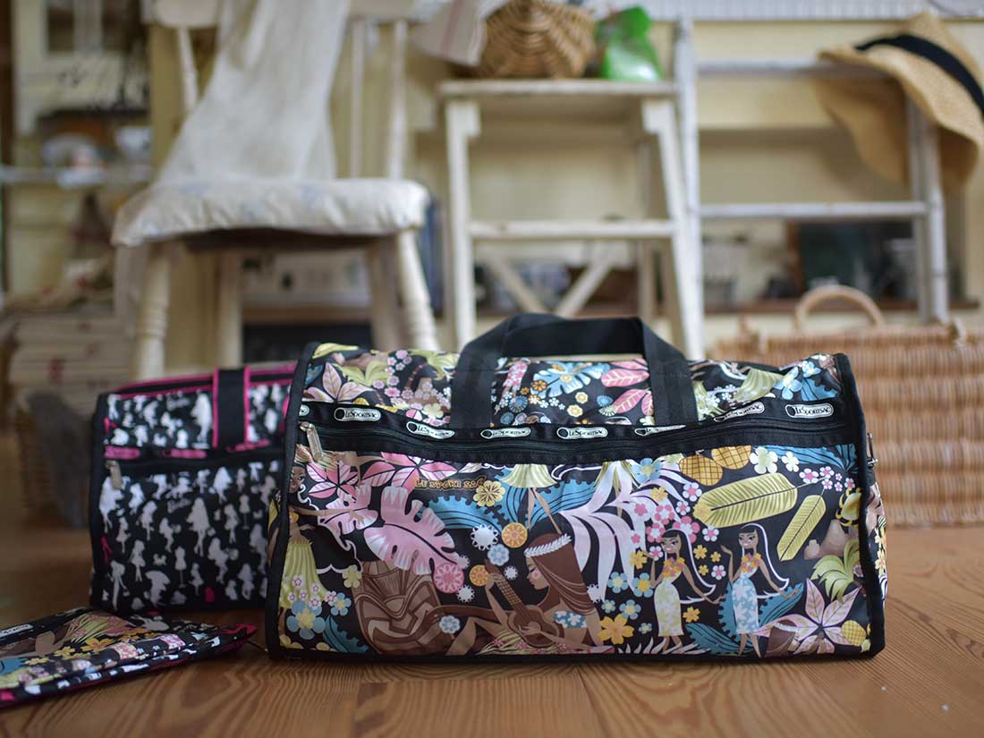 純正 LESPORTSAC LIBERTY COMBO ラージウィークエンダー - バッグ