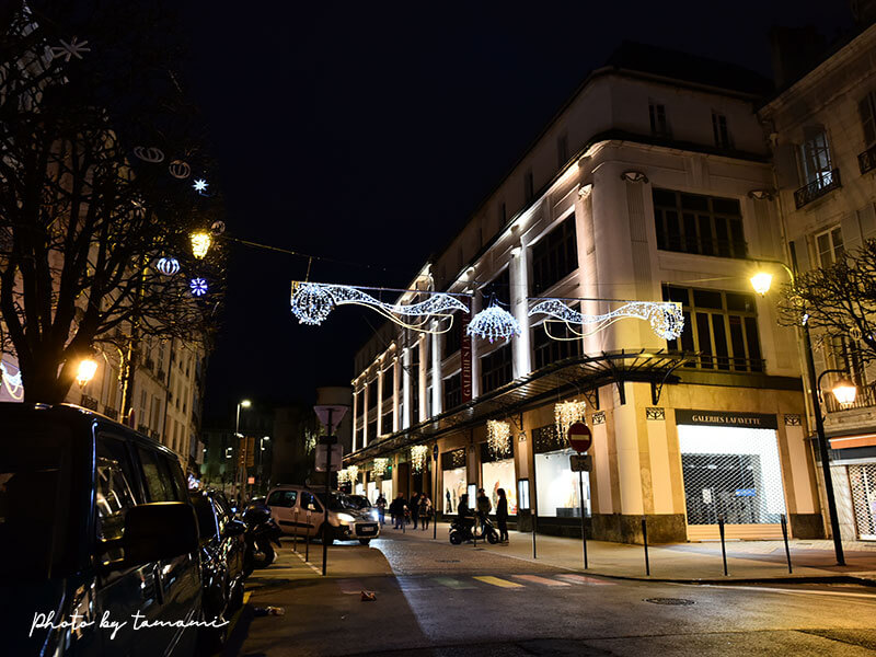 バイヨンヌの街歩き - クリスマスシーズン