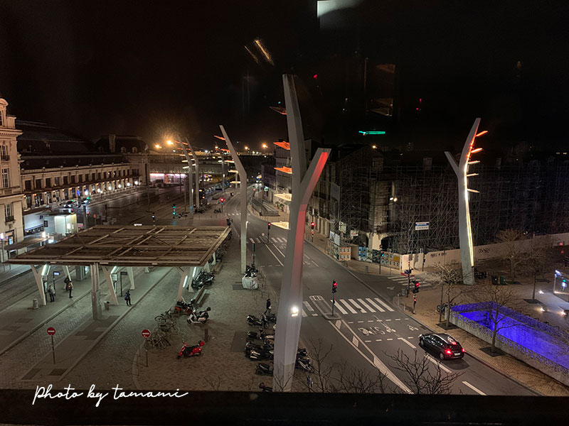 ボルドー駅前にあるホテル ibis Bordeaux Centre Gare Saint Jean Euratlantique