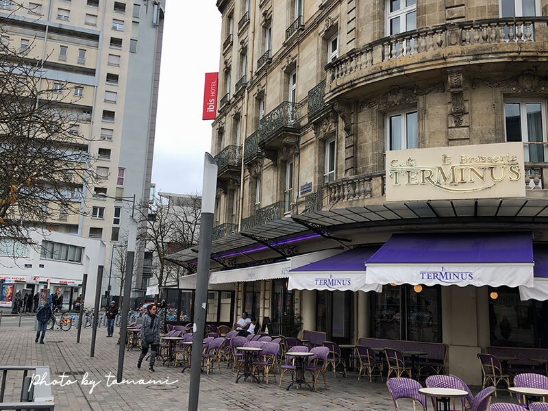 ボルドー駅前にあるホテル ibis Bordeaux Centre Gare Saint Jean Euratlantique
