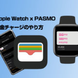 Apple PayのPASMOを券売機でApple Watchに現金チャージする手順