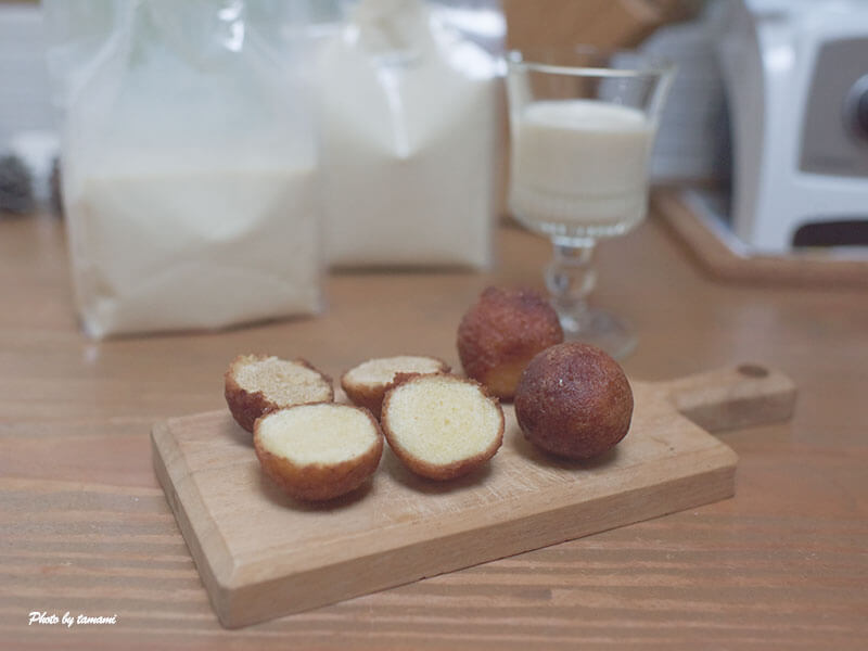 奄美大島の定番お土産　島豆腐の豆乳と豆腐ドーナツ