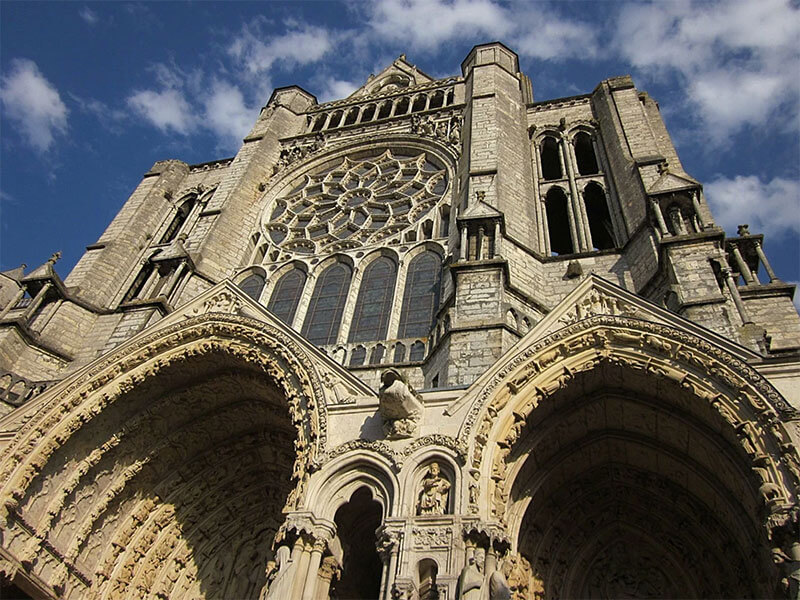 フランスの世界遺産シャルトル大聖堂