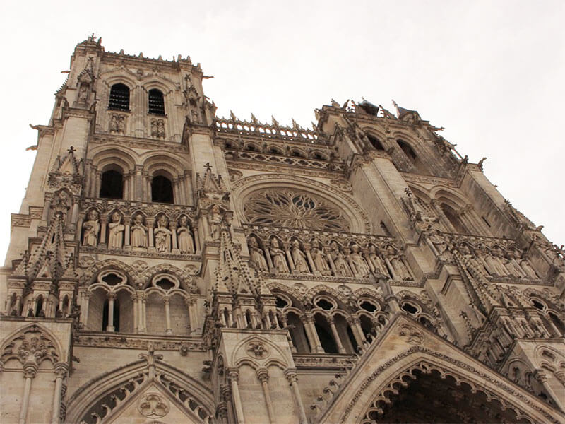 フランスの世界遺産アミアン大聖堂