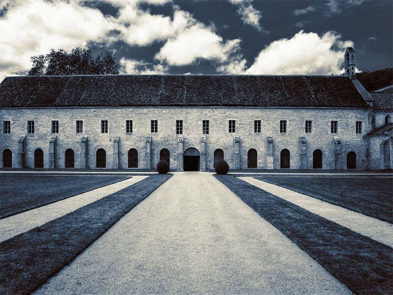 フランスの世界遺産フォントネーのシトー会修道院
